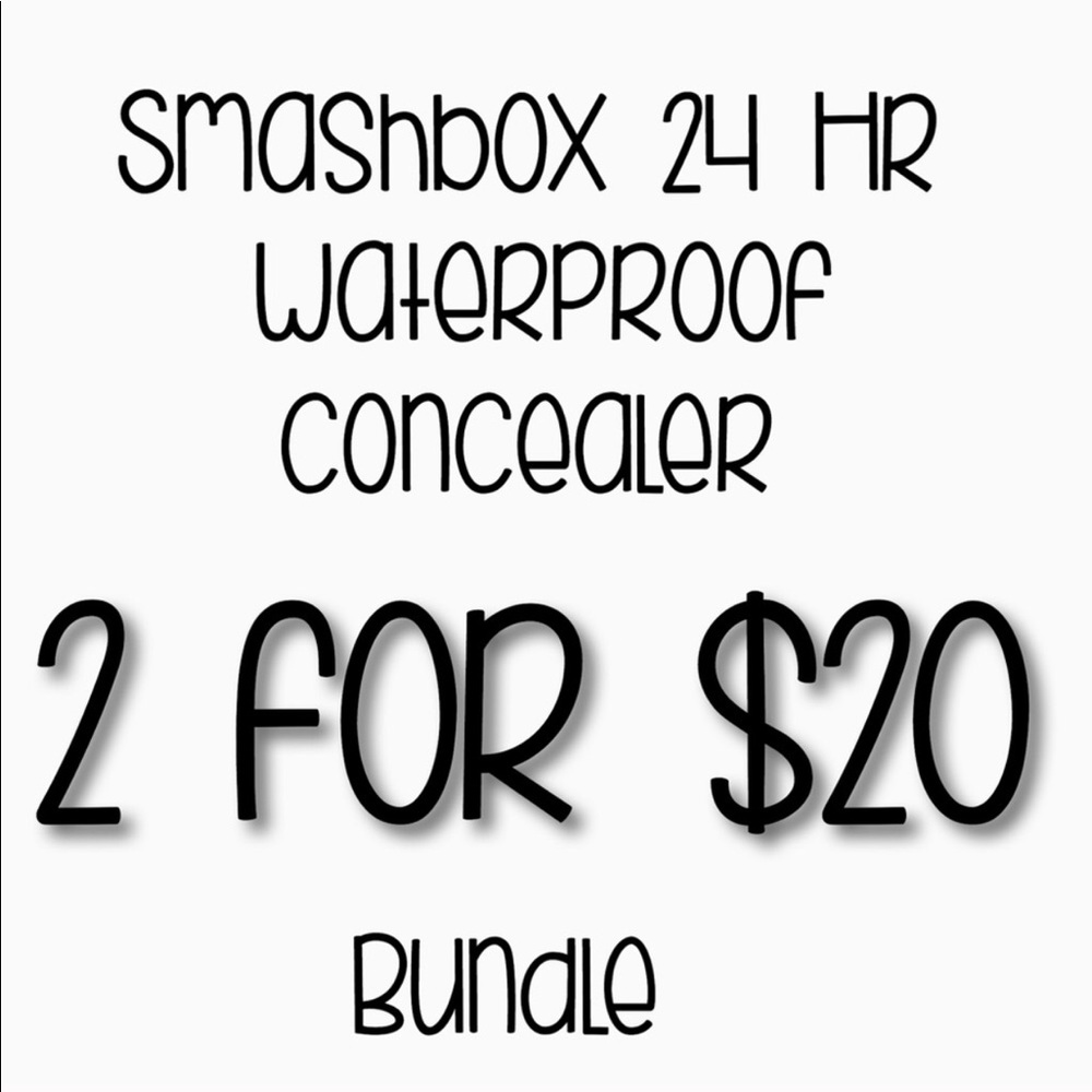 🛑 Smashbox Concealer Bundle 🛑